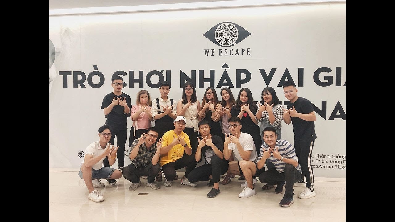 Th&aacute;ch thức giới hạn với WE ESCAPE-Game nhập vai giải đố 5D 