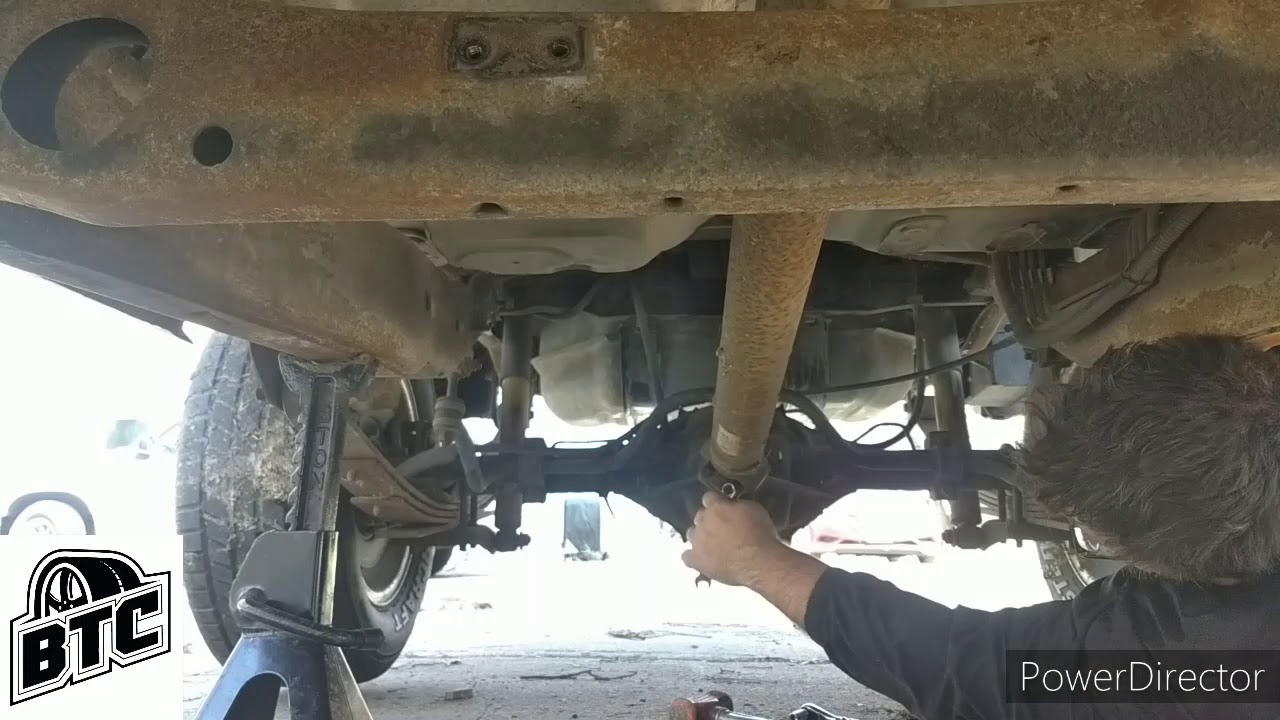 How to remove driveshaft s10/blazer
