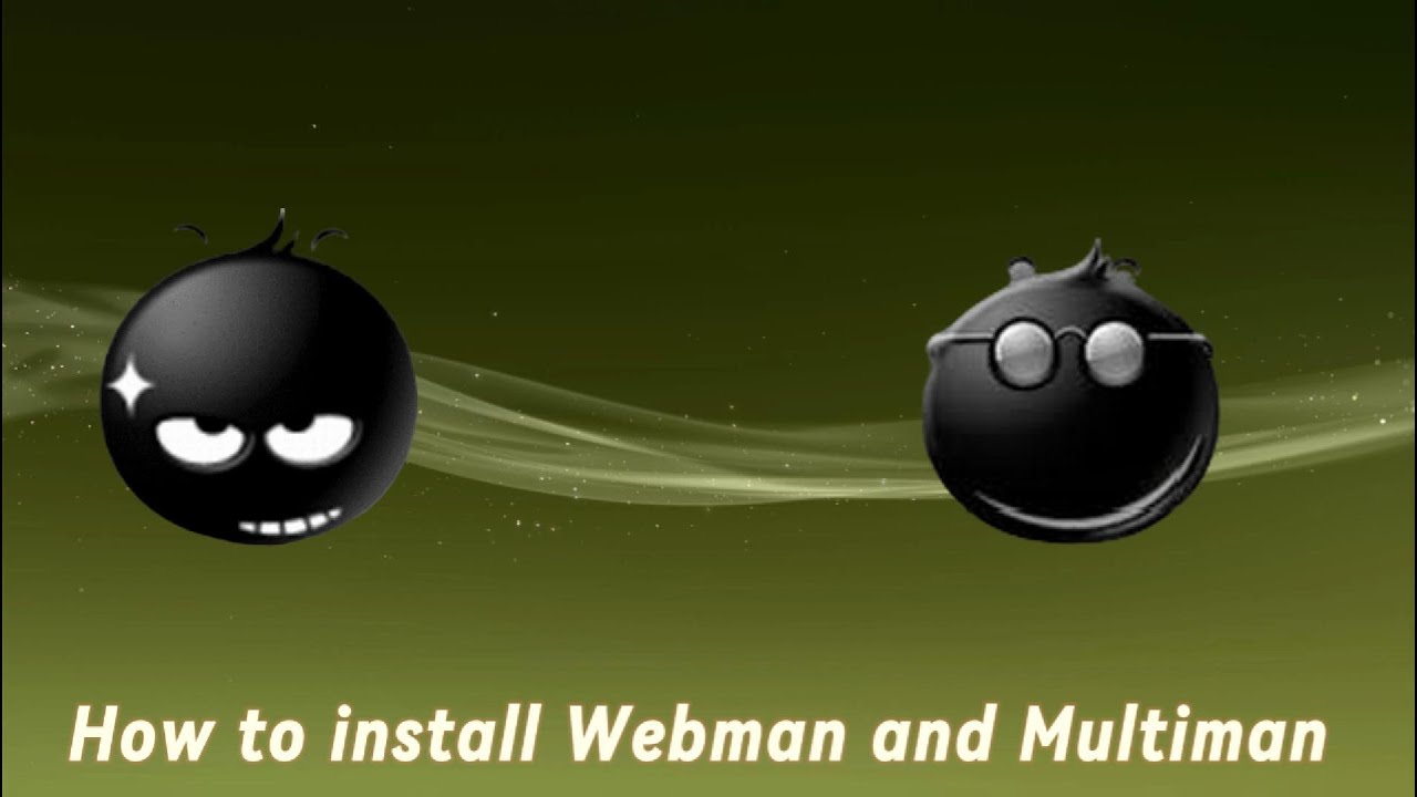 How to Install Webman And Mulitman on You're CFW/HEN