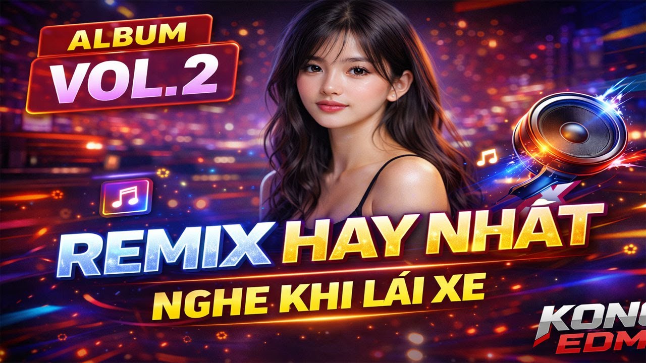 Nhạc Trẻ Remix Vol. 2 | Vina House – Bass House Lái Xe Cực Đã | KONG EDM