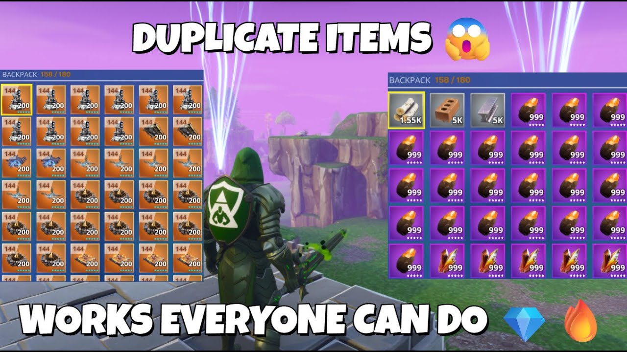 😱 NEW Fortnite STW DUPLICATION GLITCH! EASY & WORKING (Stonewood)