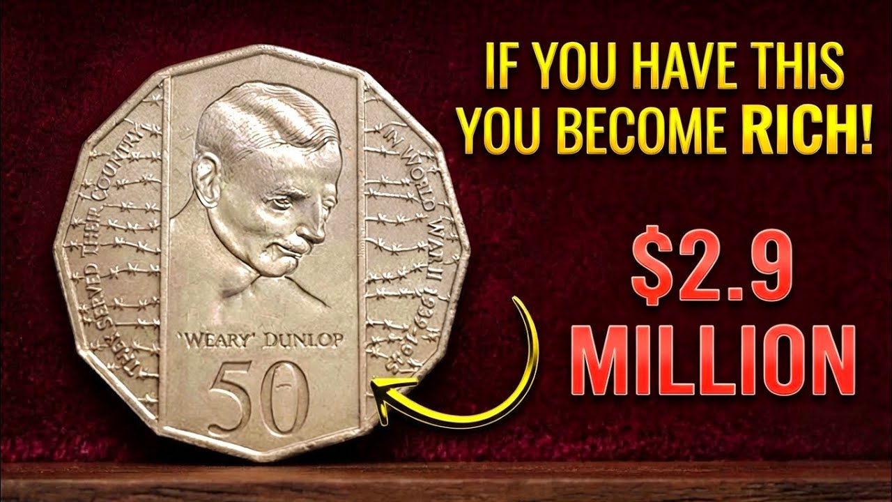Top 5 Australian 50 Cent Coins Worth Thousands  | Rare Commemorative Coins You Should Never Spend