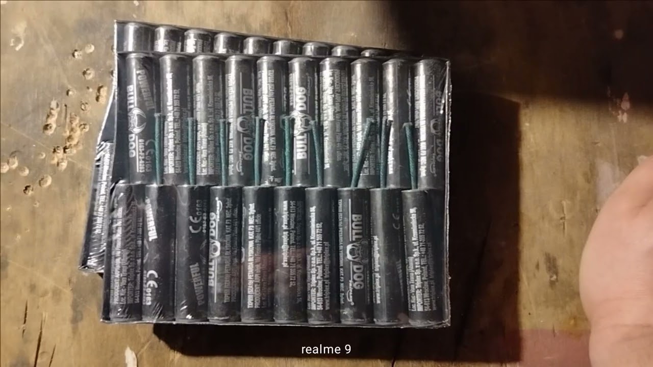 Mały Unboxing pirotechniki 