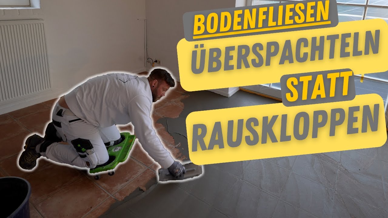 BETONOPTIK als Fußboden in NUR wenigen SCHRITTEN  🤯