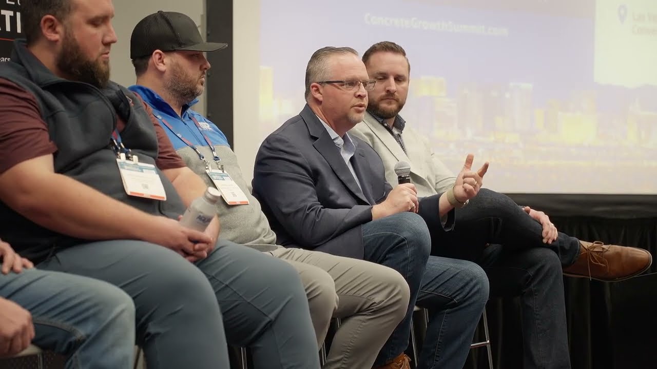 Sales Panel: Q&A with Chuck Thokey, Brandon Vaughn, Jeff Gear & More | Concrete Growth Summit 2024