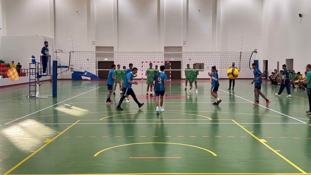 الدوري الممتاز لكورة الطائرة ناشئين نادي العمران ونادي الخليج