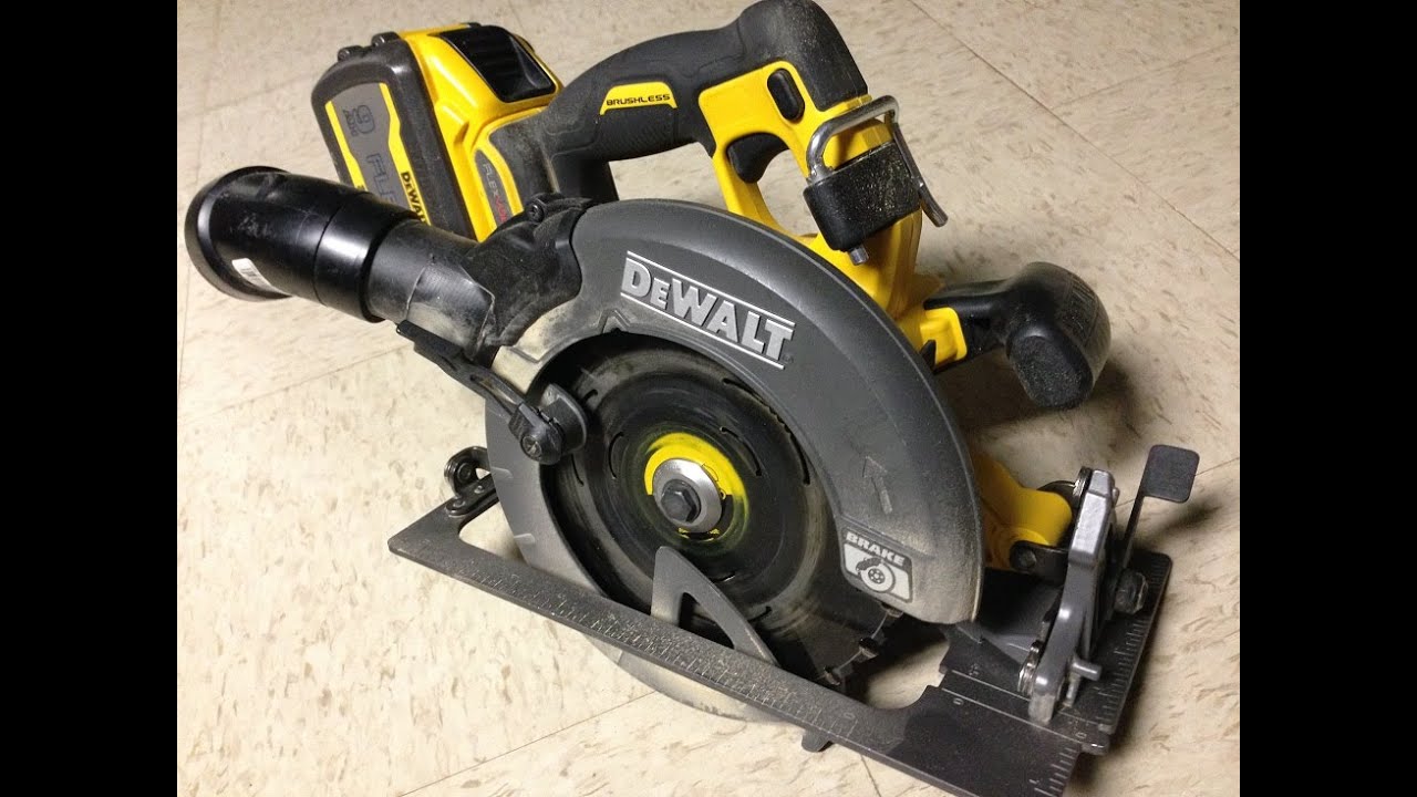 Dewalt 60v Circular Saw (DCS578)        23+ MINUTES OF SAWING!!!!!