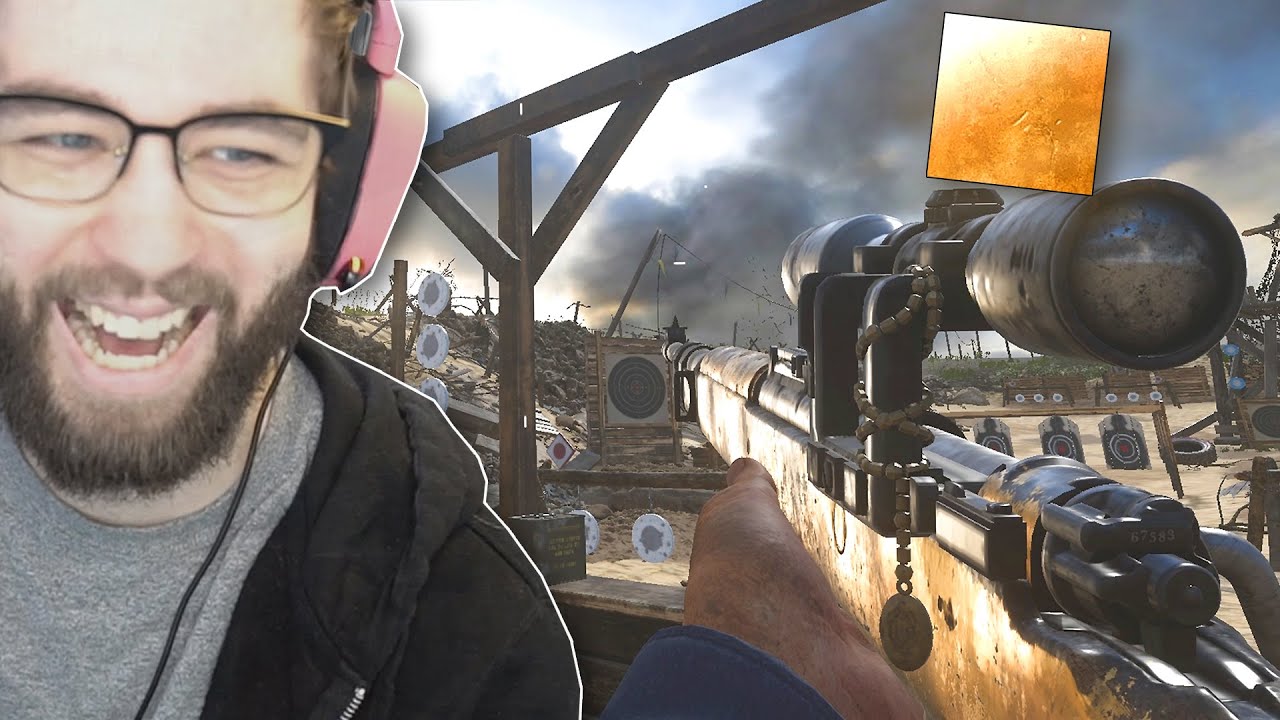Я РАЗБЛОКИРОВАЛ ЗОЛОТЫХ СНАЙПЕРОВ в COD WWII, и это было действительно весело.