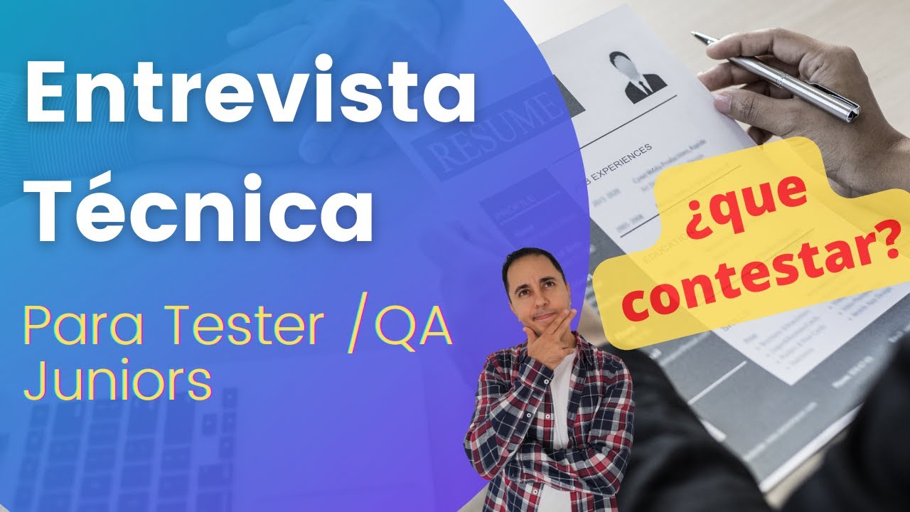 💻 Preguntas en entrevista técnica QA Junior🔥 | ESTO DEBES CONTESTAR..