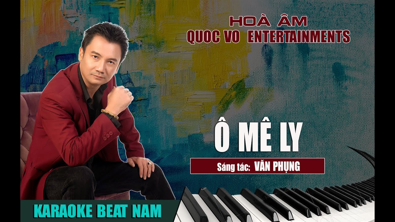 Ô MÊ LY [KARAOKE BEAT NAM] | QUOC VO HOÀ ÂM
