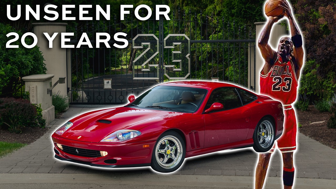 We Found Michael Jordan's Ferrari 550