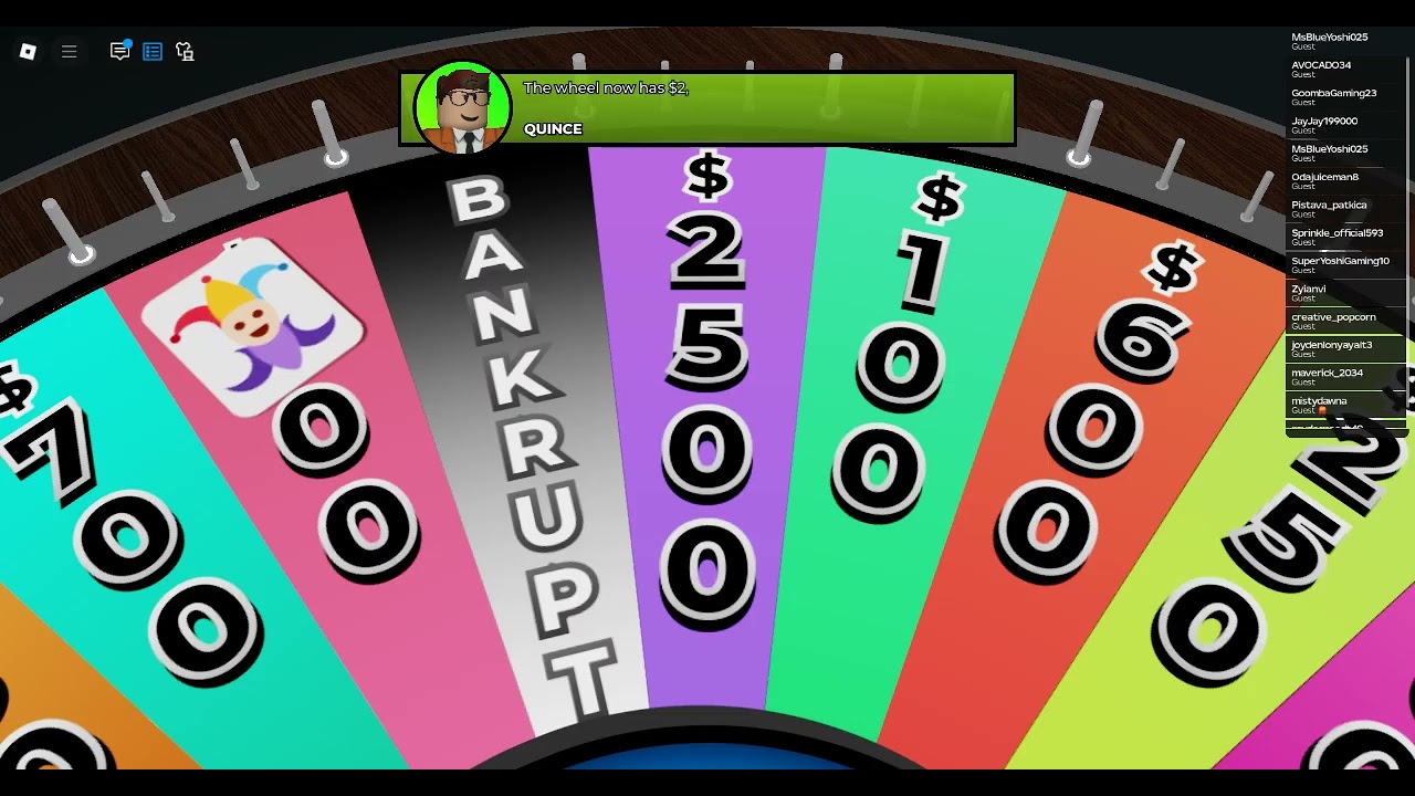 Wheel Of Fortune Roblox - Spooktacular 2025 Episode 9 Part 1