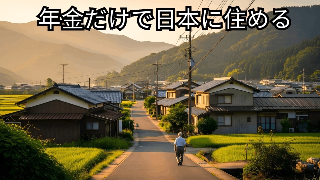 日本で年金だけで引退生活ができる隠れた10の都市