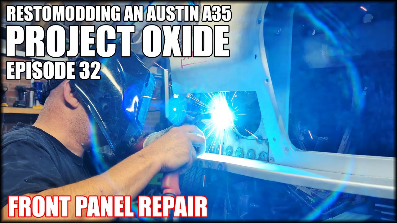 Изготовление и ремонт передней панели Austin A35. Проект Oxide. Часть 32. Реставрация Austin A30 ...