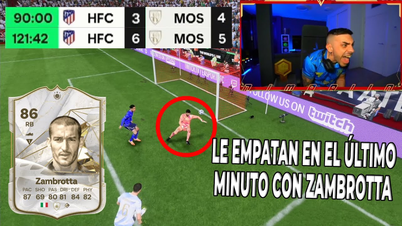DjMaRiiO JUEGA con la PLANTILLA TOTY y le REMONTAN en el ÚLTIMO MINUTO | Lloros y Enfados FC 24