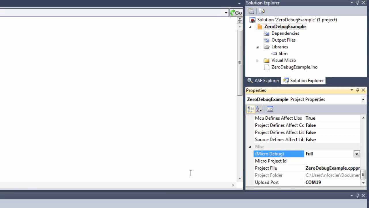 Debugging with the Arduino Zero