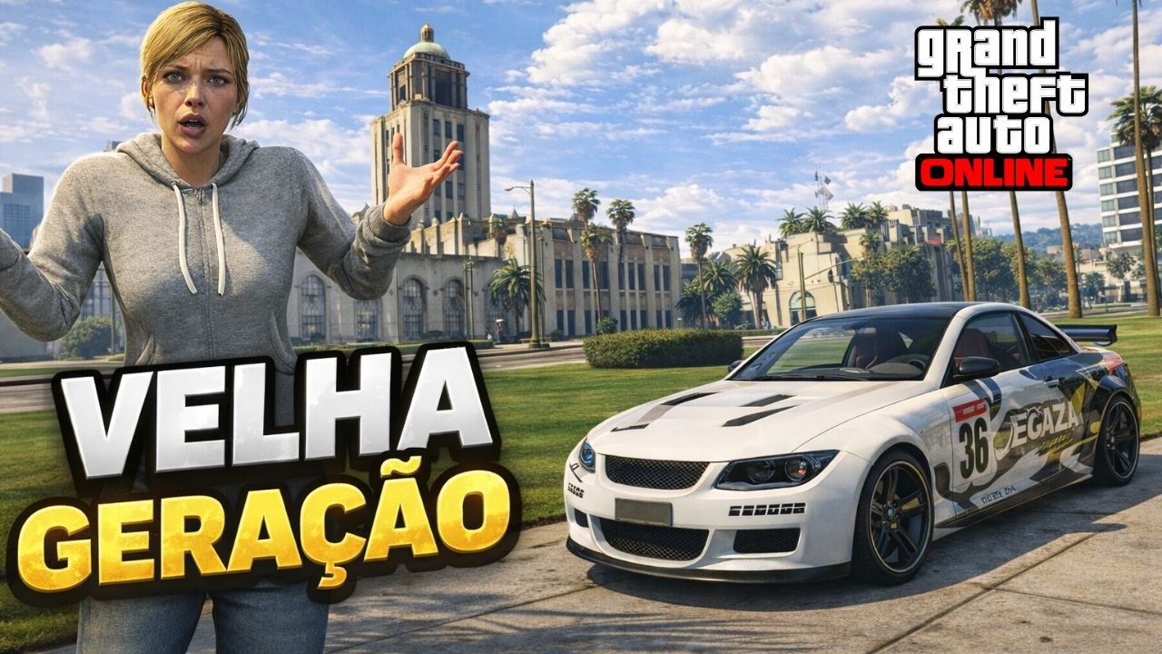 GTA V ONLINE PS4 - COMEÇANDO DO ZERO EM 2026!!