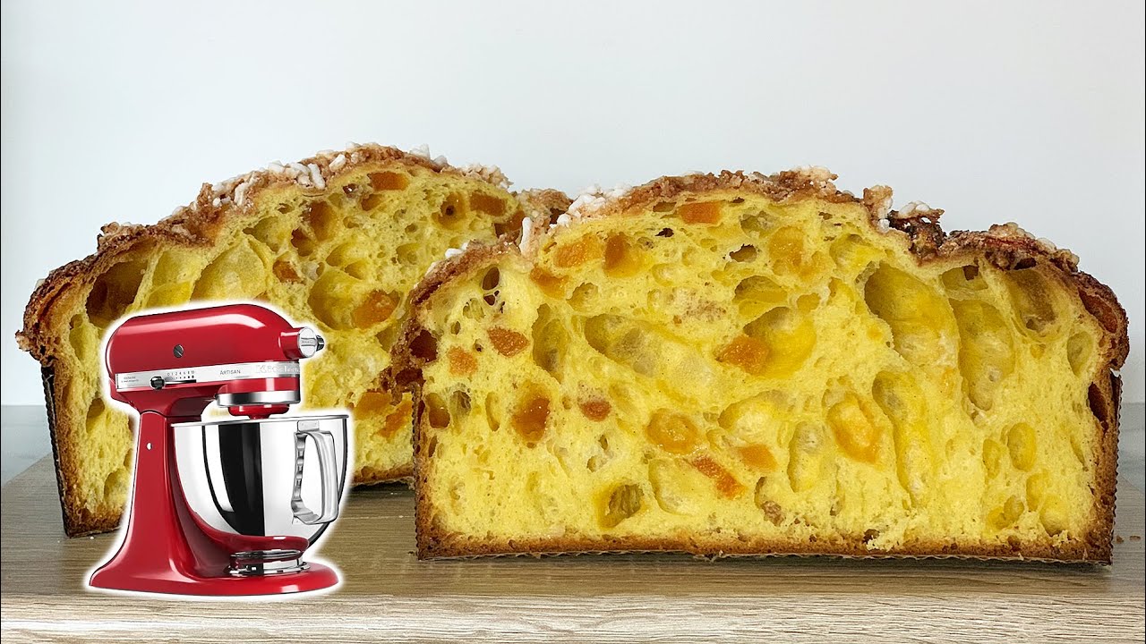 COLOMBA ARTIGIANALE con PLANETARIA - Ricetta RENATO BOSCO