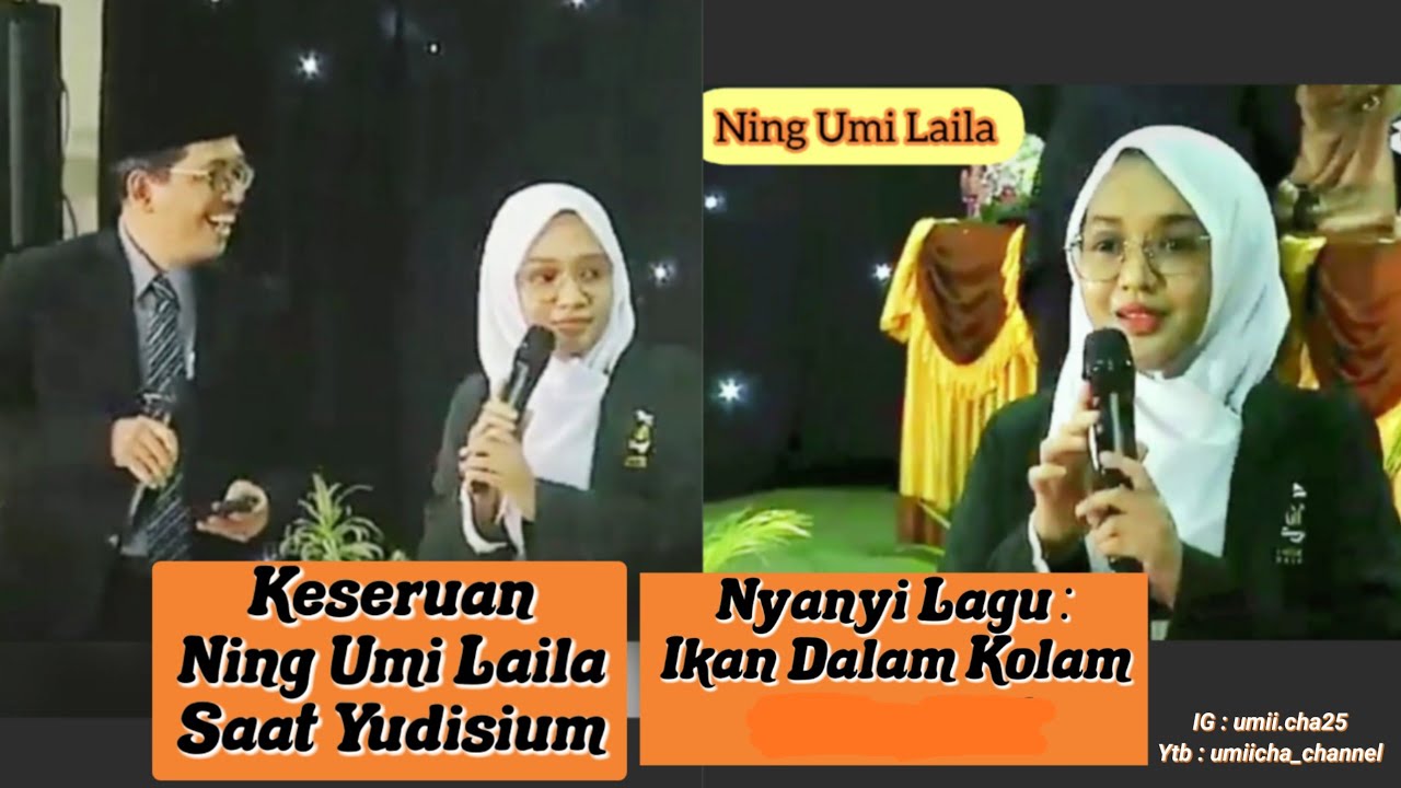 Ning Umi Laila "Ikan Dalam Kolam" || Acara Yudisium di UINSA Surabaya