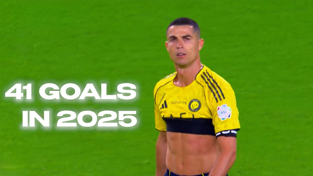 Все 41 гол Криштиану Роналду в 2025 году #ronaldo #cristianoronaldo