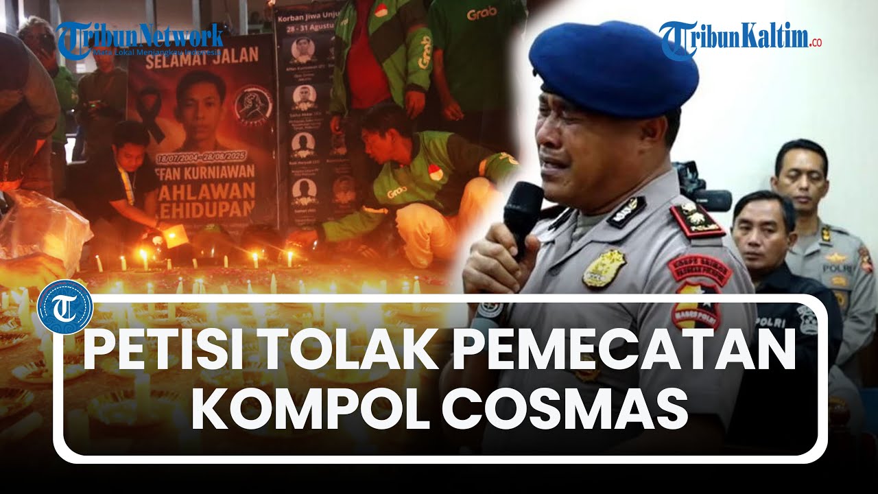 Kasus Rantis Brimob, Ada 66.349 Orang Tandatangani Petisi Tolak Pemecatan Kompol Cosmas