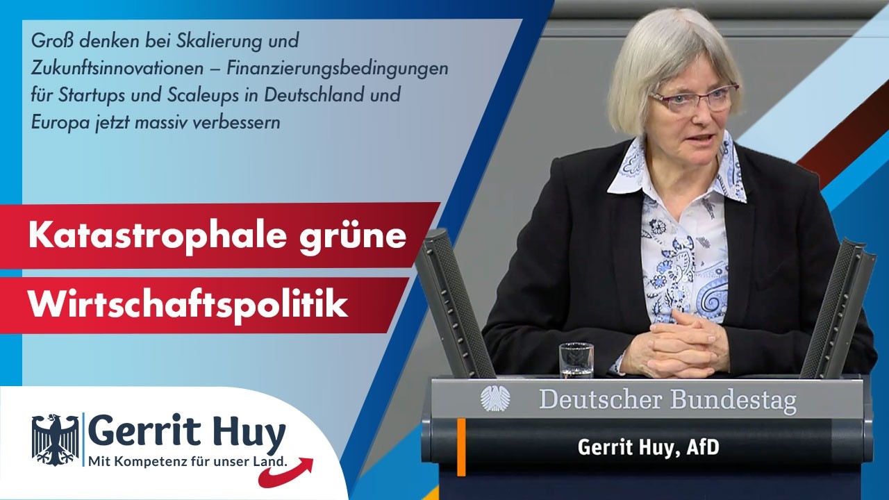 Katastrophale grüne Wirtschaftspolitik
