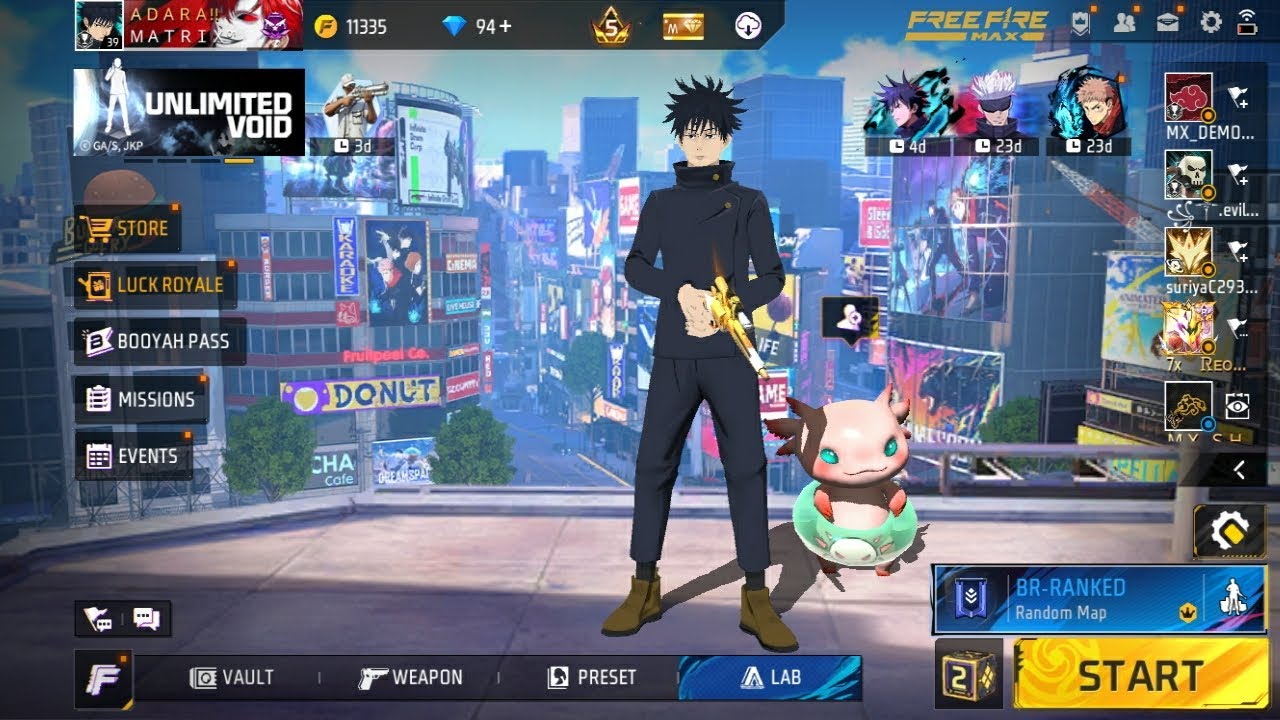 New migumi bundle eduthuta guys gojo  in 5 spin got one token