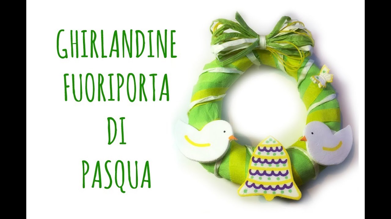 Ghirlandina di Pasqua: un fuori-porta delizioso! (Pasqua/Riciclo creativo) Arte per Te