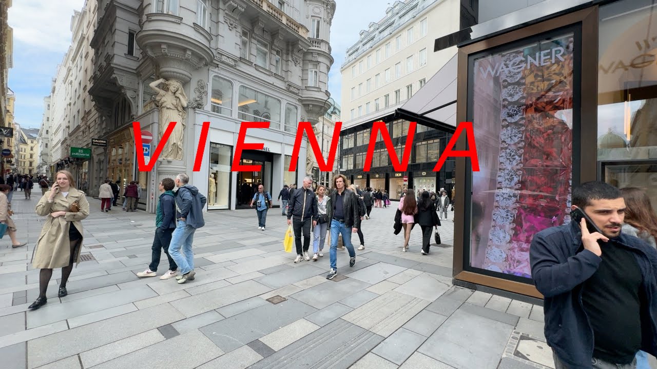 Vienna 4K Walking Tour| A Beautiful Day in the Heart of the City| 🇦🇹