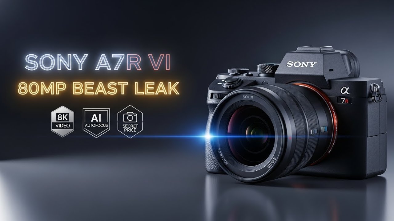 Sony A7R VI 80MP Beast Leak &mdash; Full Specs, 8K Video & Secret Price Revealed!