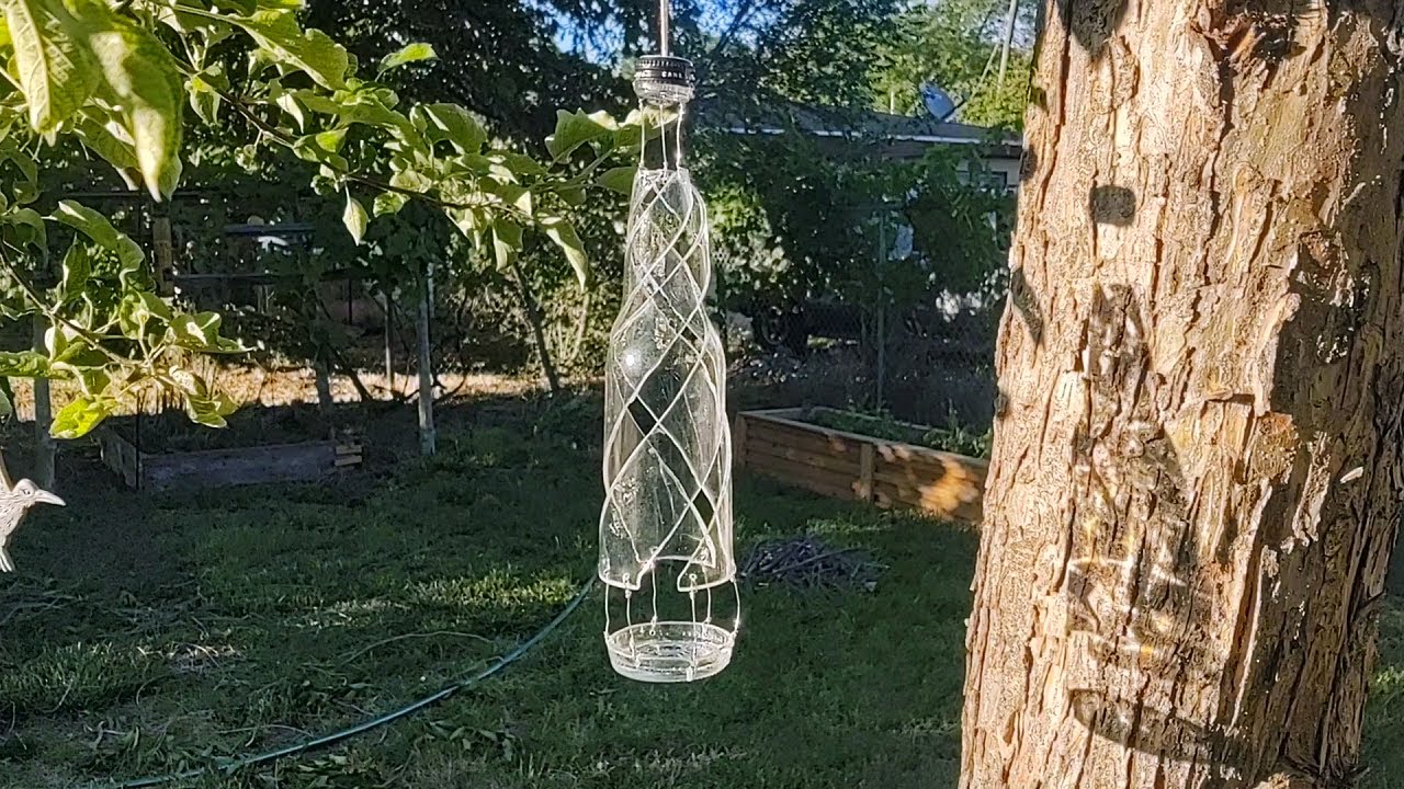Glass Bottle Wind Chime - Part 2 - Success!