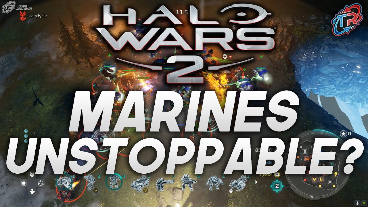 Are Marines Unstoppable?! | Halo Wars 2