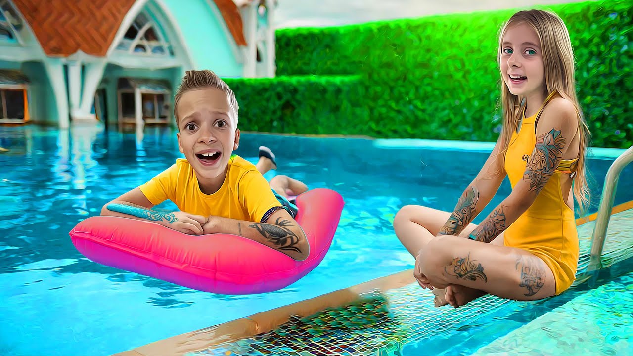 ⏰ 24 de ORE în JACUZZI și SAUNA cu ABURI 🏊 FILMUL
