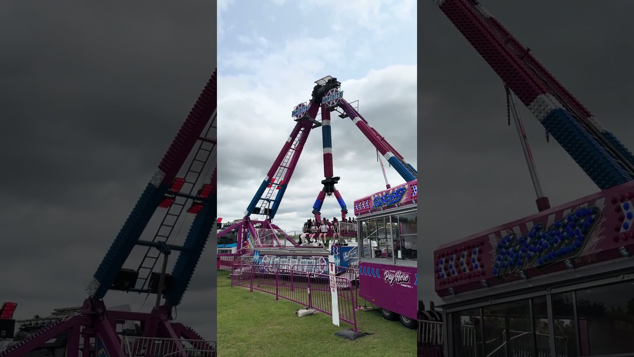Infinity Extreme FunFair Ride @ Walsall Arboretum #funfair #fairrides