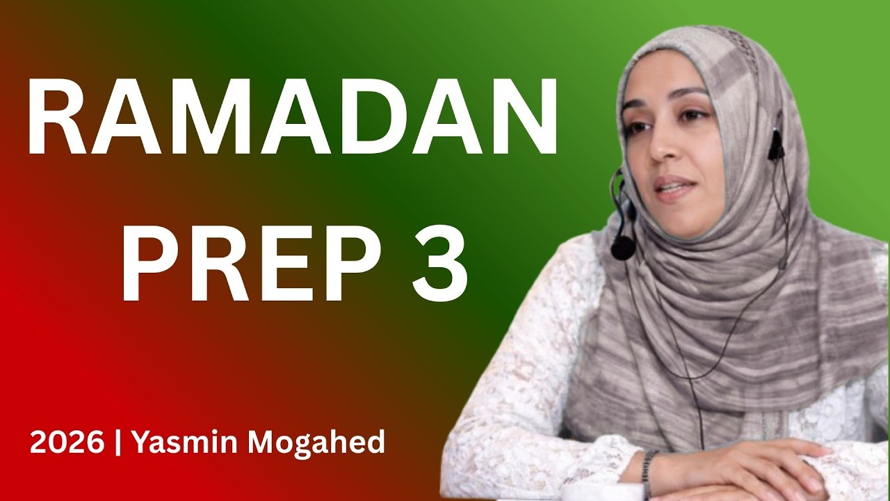 Ramadan Prep 3 How to move forward after mistakes