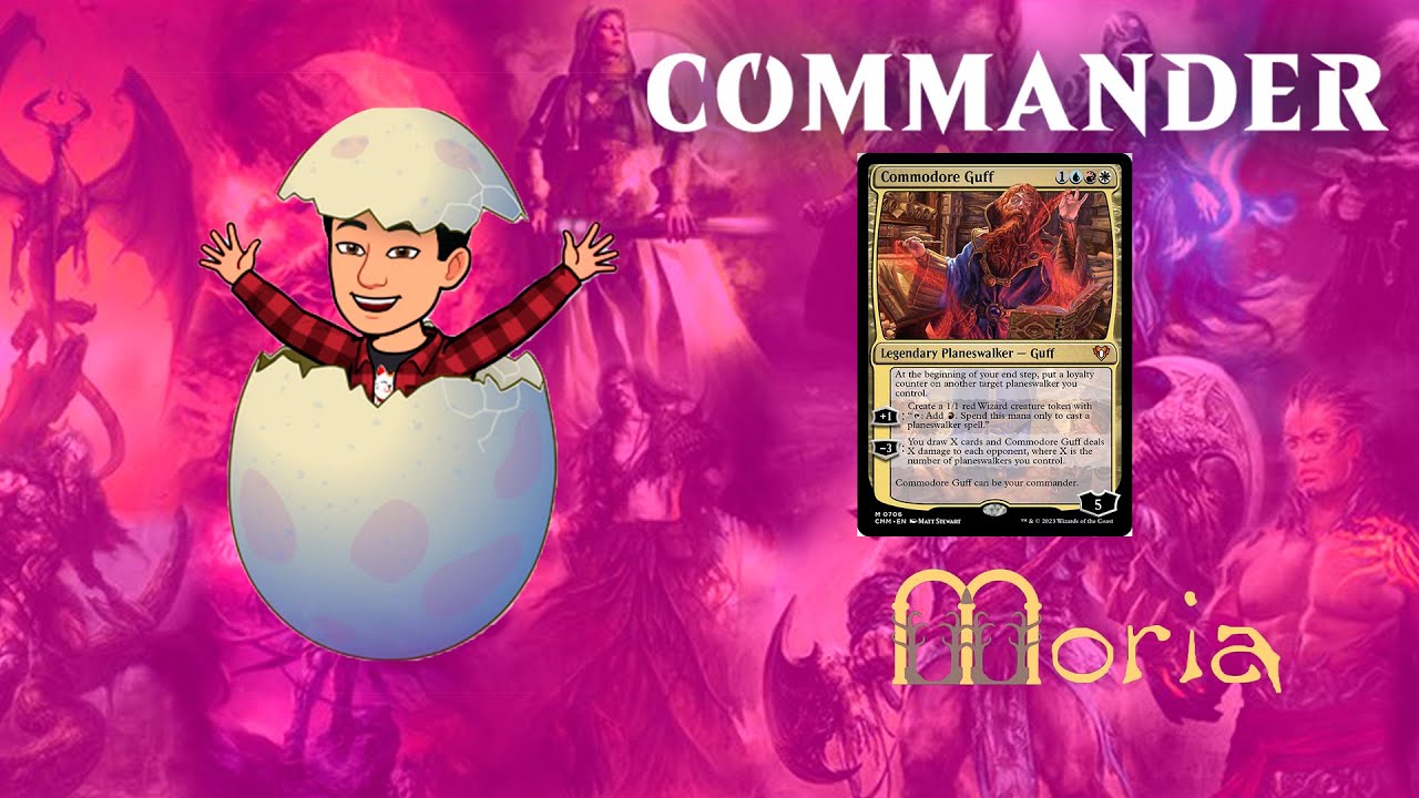 Unboxing del mazo Planeswalker Party - Commodore Guff | Commander Masters