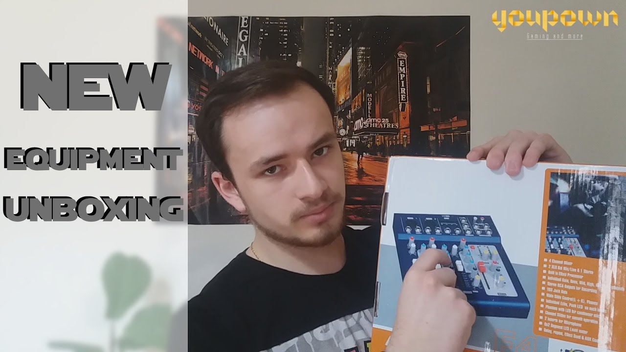 Ammoon F4 Unboxing/ Review - New Equipment [ENG-Subs]