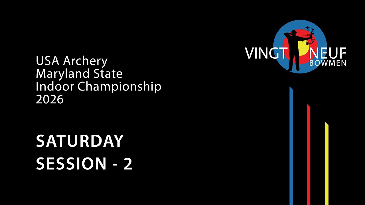 2026 USA Archery Maryland State Indoor Championship Saturday Session 2