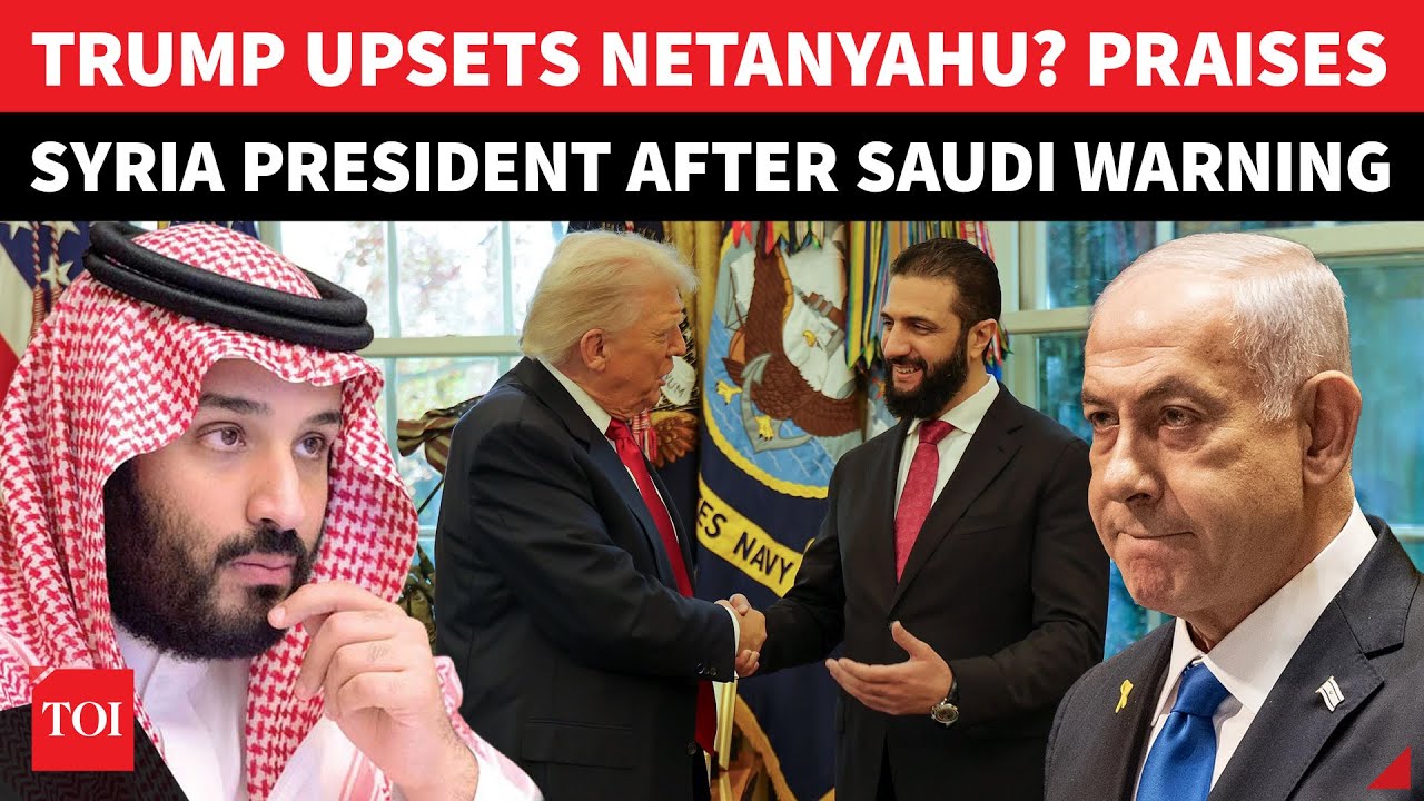 Trump 'JIBES' Bibi, Jumps To Cool Israel-Syria Tensions After Saudi&rsquo;s Warning | &lsquo;They&rsquo;ll Get Along&rsquo;