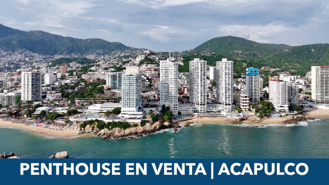 Penthouse de Lujo en Venta en Acapulco | Estrella del Mar | Vista a la Bahía