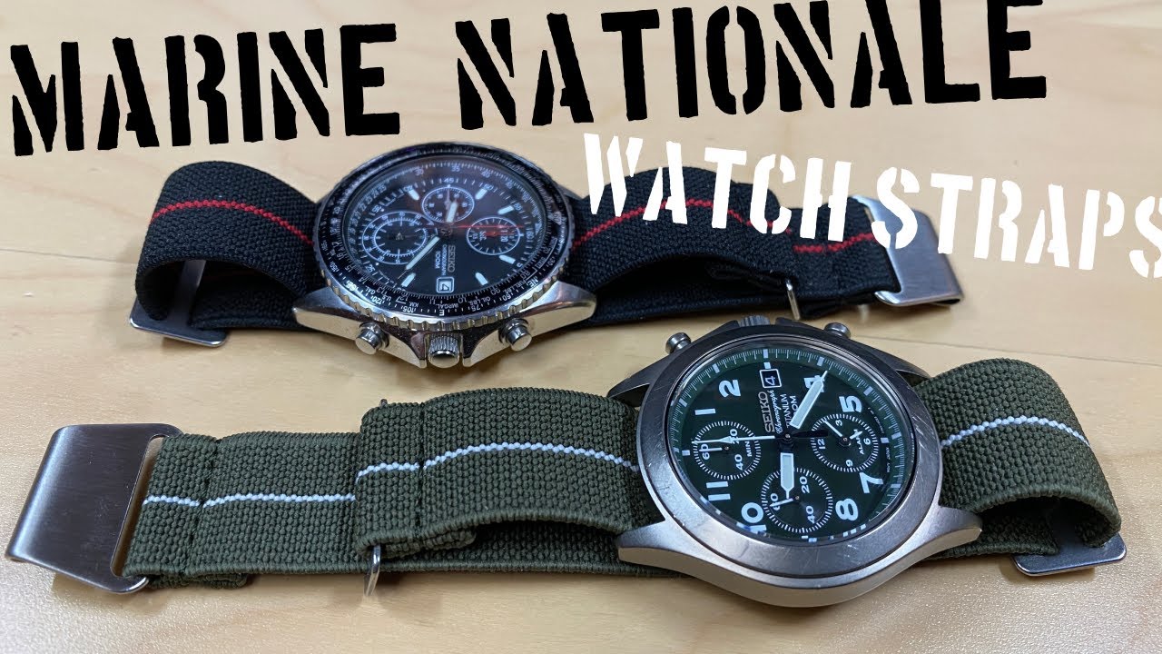 Marine Nationale / Parachute Watch Strap