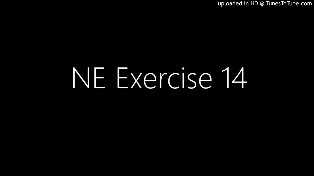 NE Exercise 14