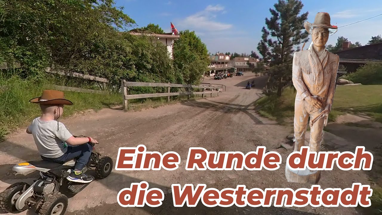 Pullman City Harz * 19. Quad ATV Treffen 2023 * Eine Runde durch die Westernstadt