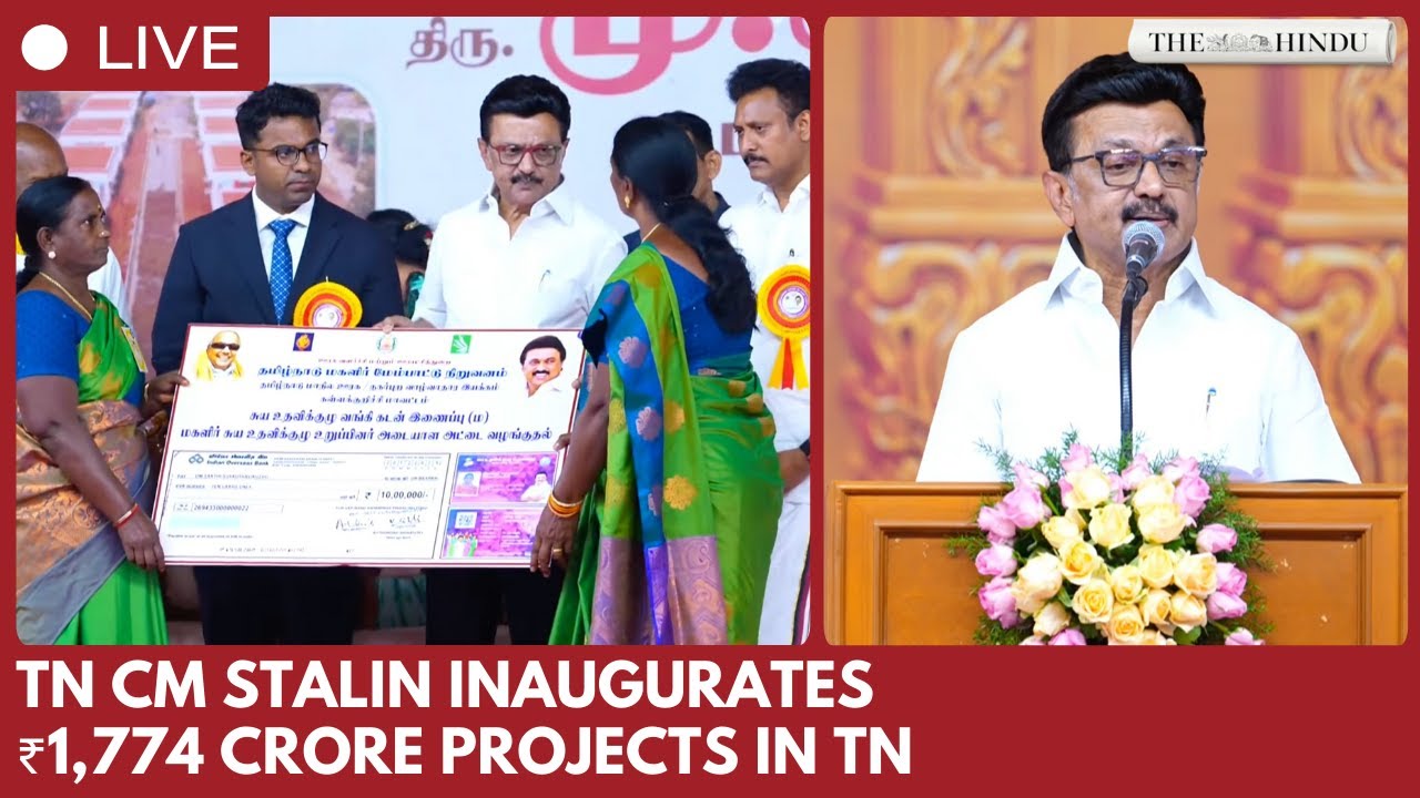 Projects worth ₹1,774 crore inaugurated by TN CM Stalin in Kallakurichi