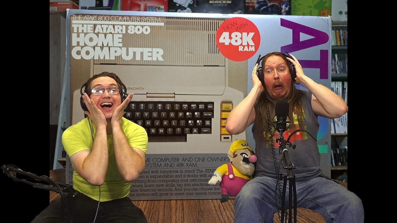 Unboxing and Testing the Atari 800 Home Computer