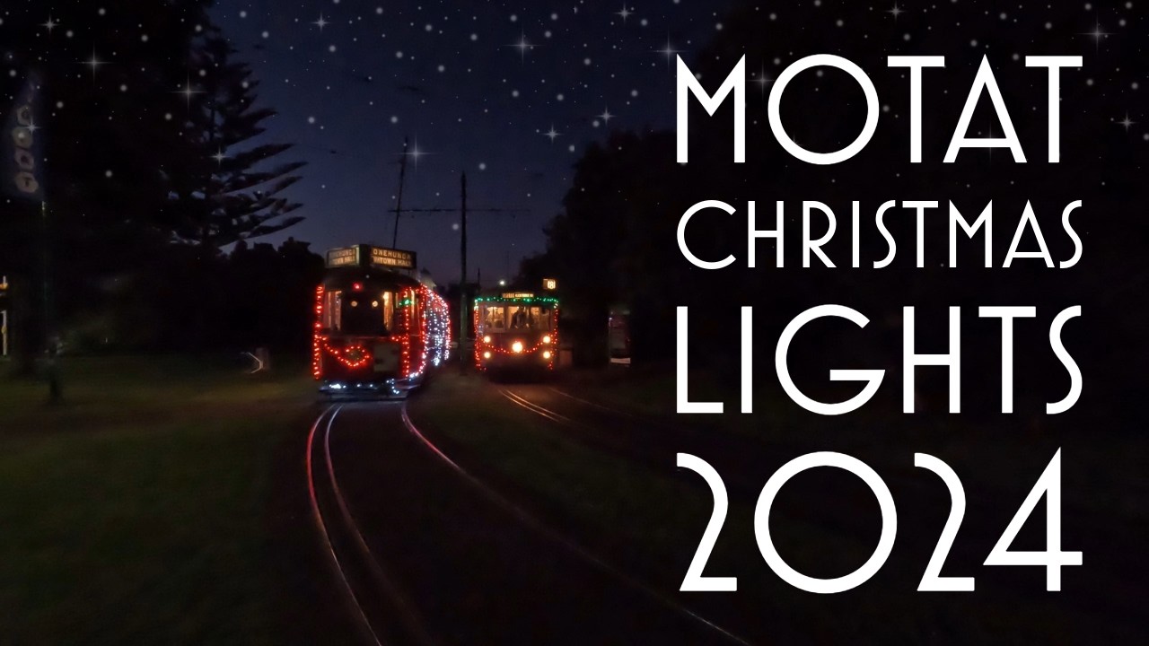 MOTAT Christmas Trams 2024