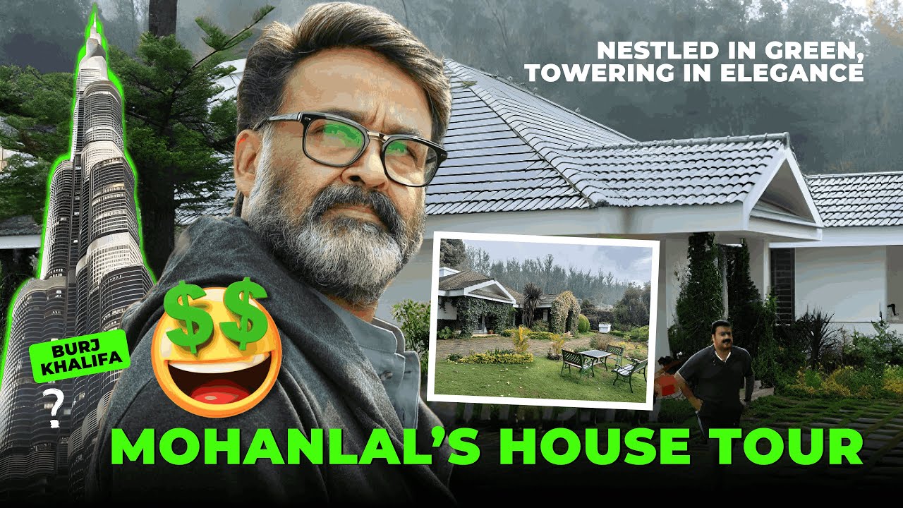 Mohanlal House Tour - Inside Lalettan's Home in Chennai | Cars, Pets & Scooter