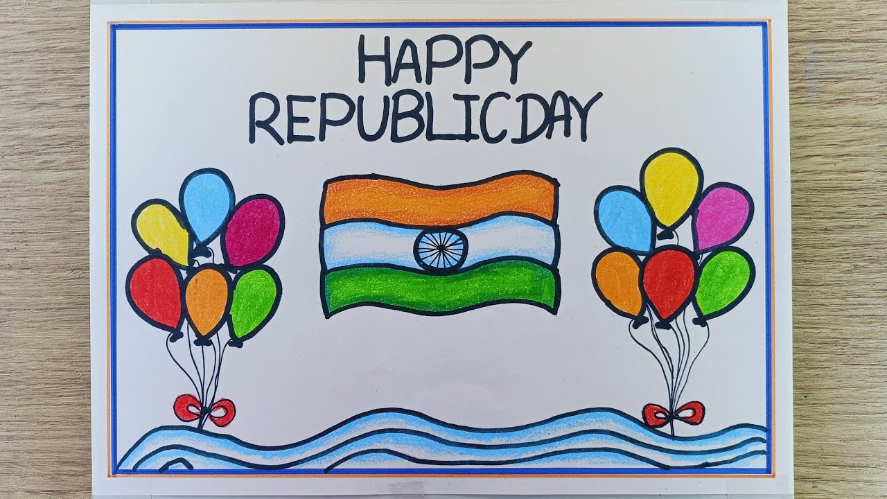 Republic Day drawing | My India My pride drawing | Easy republic day drawing 