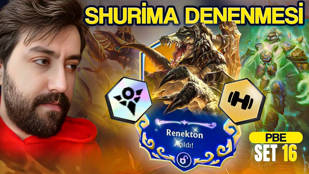SET 16 - PBE SHURIMA TRIAL - LoL Teamfight Tactics