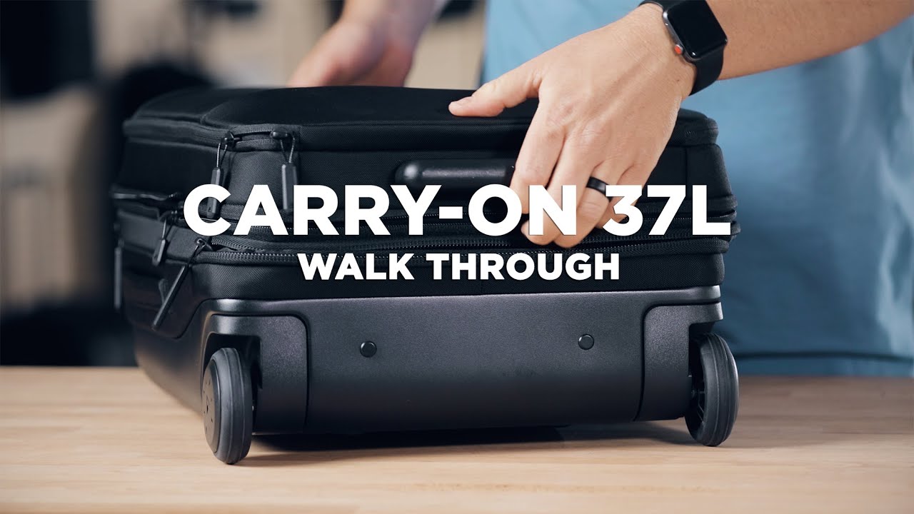 Carry-On 37L Walk Through - NOMATIC Navigator Series